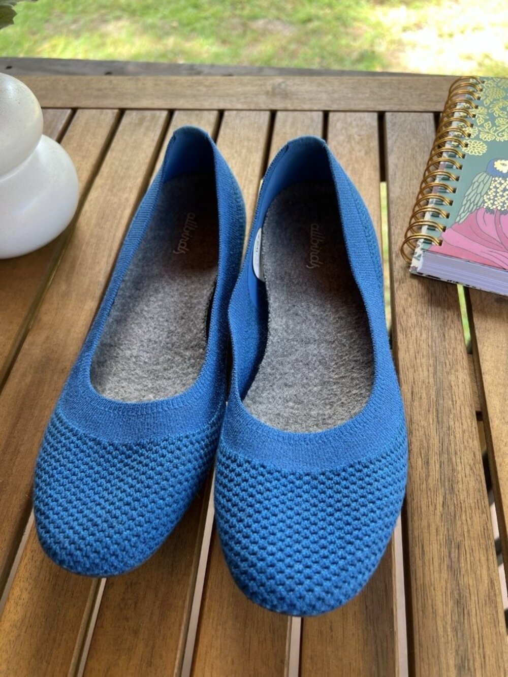 Allbirds Tree Breezers Peacock Blue Flats Women’s 8.5